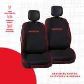 Kırmızı Biyeli Kırmızı Honda Nakışlı Minder thumbnail 1