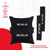 Skoda Scala Nakışlı Yastık Seti thumbnail 1