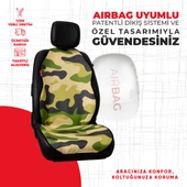 Dijital Baskılı Yeşil Kamuflaj Desen thumbnail 2