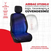 Dijital Baskılı Mavi Metal Desen thumbnail 2