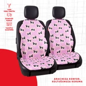 Dijital Baskılı Lila Panda Desen thumbnail 1