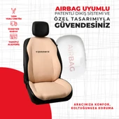 SsangYong Torres Nakışlı Krem Minder thumbnail 2