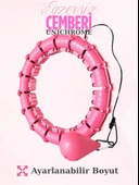 Hulahop Egzersiz Çemberi - Egzersiz Halkası - Ağırlıklı - Bel Bölgesi Ayarlanabilir - Hulahop - 1