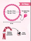 Hulahop Egzersiz Çemberi - Egzersiz Halkası - Ağırlıklı - Bel Bölgesi Ayarlanabilir - Hulahop - 2