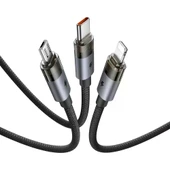 Mcdodo CA-2771 60W Typec Typec Şarj ve Data Kablo 1.2Mt - Siyah thumbnail 1