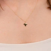 Altın Kolye - Çınar Yaprağı 14 Ayar Altın Kolye - 2