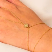 Altın Şahmeran - 14 Ayar Altın Tektaş Şimal Yıldızı Şahmeran - 1