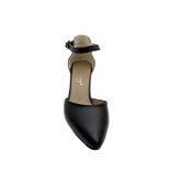 DERİ BİLEKTEN BAĞLI SİVRİ BURUN TOPUKLU AYAKKABI thumbnail 5