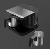 Arçelik TKM 9961 G Telve Gri İkili Türk Kahve Makinesi - 4