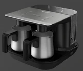 Arçelik TKM 9961 G Telve Gri İkili Türk Kahve Makinesi - 1