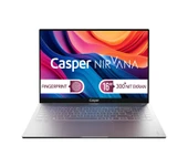 Casper Nirvana S100.1362-BF00X-G-F i7-13620H 16 GB 1 TB NVMe SSD 16" Dos Dizüstü Bilgisayar thumbnail 1