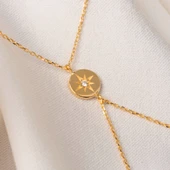 Altın Şahmeran - 14 Ayar Altın Tektaş Şimal Yıldızı Şahmeran - 6