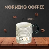 Tohana Porselen Kupa 380ML Desen3 thumbnail 1