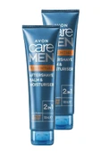 AVON Care Men Essential 2 si 1 Arada Tıraş Sonrası Balmı ve Nemlendiricisi 100 Ml. İkili Set - 1