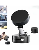 Yüksek Kalite Araç içi Magsafe Telefon Tutucu Kilitli Vakum Telefon ve Tablet Tutucu Masaüstü Stand thumbnail 1