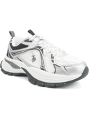 U.S.POLO ASSN REXHA 5PR BEYAZ SİYAH UNİSEX COMFORT CASUAL SPOR AYAKKABI thumbnail 1