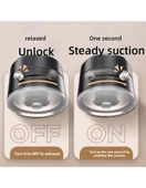 Yüksek Kalite Araç içi Magsafe Telefon Tutucu Kilitli Vakum Telefon ve Tablet Tutucu Masaüstü Stand thumbnail 5