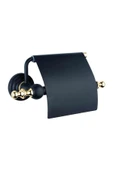 Saray Banyo ARTEMİS SİYAH GOLD KAPAKLI KAĞITLIK - 1