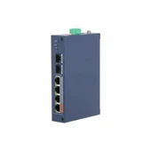 Dahua CHS4206-4GT-90 4 Port poe 2 Port SFP Gigabit Yönetilebilir PoE Switch 90W thumbnail 1
