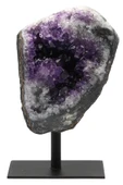 Ametist Doğal Taş Standlı Ham Parça - 909 Gr. thumbnail 1