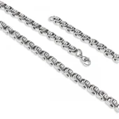 Erkek Çelik Kolye 5Mm 31834P6D81 thumbnail 2