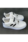 GGSTORE Arvenzo Erkek Çocuk Spor Ayakkabı 77 - Beyaz Siyah - 33 thumbnail 4