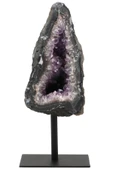 Ametist Doğal Taş Standlı Ham Parça - 1114 Gr. thumbnail 1
