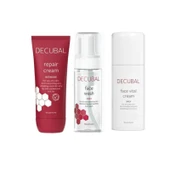 Decubal Repair Onarıcı Krem 100 ml ve Face Wash 150 ml Yüz Yıkama Jeli ve Face Vital Krem 50 ml thumbnail 1