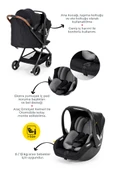 Kanz Instreet Autofold Travel Sistem Bebek Arabası Siyah - 5