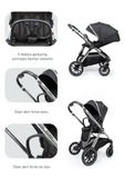 Kanz Explorer Autofold Travel Sistem Bebek Arabası Cole Black thumbnail 6