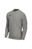 Nike M Nk Flc Park20 Crew CW6902-063 Gri Erkek Sweatshirt - 1