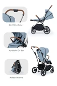 Kanz Snap Autofold Travel Sistem Bebek Arabası Foggy Blue - 5