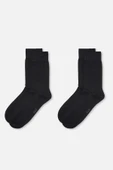 Dagi Siyah Erkek Bambu Çorap 2'Li thumbnail 1