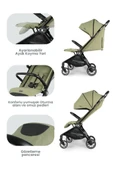 Kanz Bold Autofold Kabin Boy Bebek Arabası Forestgreen - 4