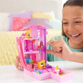 HWP11 Polly Pocket Barbie'nin Evi Temalı Mikro Oyun Seti thumbnail 7