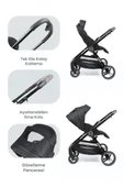 Kanz Nova Travel Sistem Bebek Arabası Siyah thumbnail 4