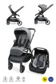 Kanz Nova Travel Sistem Bebek Arabası Gri thumbnail 2
