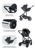 Kanz Echo Travel Sistem Bebek Arabası Siyah - 4