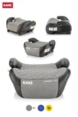 Kanz Fusion Emniyet Kemeri İle Kullanılabilen İsofixli Oto Koltuğu Yükselticisi Gri - 2