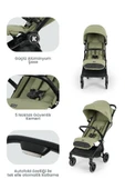 Kanz Bold Autofold Kabin Boy Bebek Arabası Forestgreen - 3