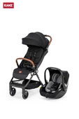 Kanz Instreet Autofold Travel Sistem Bebek Arabası Siyah - 1