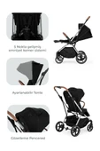 Kanz Snap Autofold Travel Sistem Bebek Arabası Darkness Black - 3