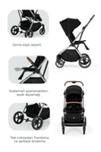 Kanz Snap Autofold Travel Sistem Bebek Arabası Darkness Black - 4