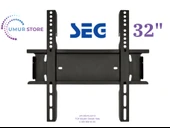 Seg 32SRB900 32inc 80 cm HD Smart 32”, 39”, 40” Uyumlu Lcd Led TV Sabit Duvar Askı Aparatı thumbnail 1