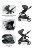 Kanz Nova Travel Sistem Bebek Arabası Siyah thumbnail 7