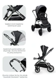 Kanz Explorer Autofold Travel Sistem Bebek Arabası Cole Black thumbnail 7