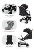 Kanz Fox Kabin Boy Bebek Arabası Siyah - 5