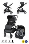 Kanz Nova Travel Sistem Bebek Arabası Siyah thumbnail 2