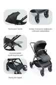 Kanz Nova Travel Sistem Bebek Arabası Siyah thumbnail 5