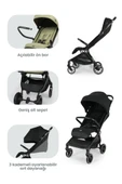 Kanz Bold Autofold Kabin Boy Bebek Arabası Ironblack - 4